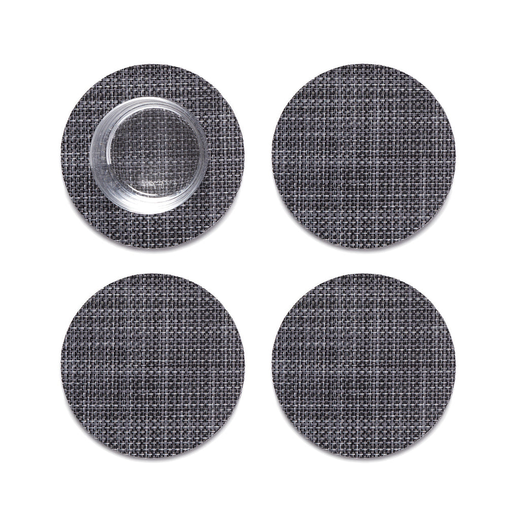 Mini Basketweave Coaster Set
