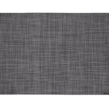 Mini Basketweave Rectangular Placemat in Cool Grey
