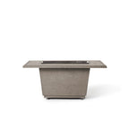 Indio Rectangular Fire Table in Light Basalt