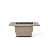 Indio Rectangular Fire Table in Smoke
