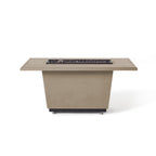 Indio Rectangular Fire Table in Smoke