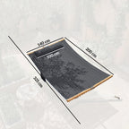 200 x 140 cm Double Hammock with Pillow and Pad, Grey