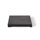 Contempo and Indio Square Fire Table Lid in Black Lava