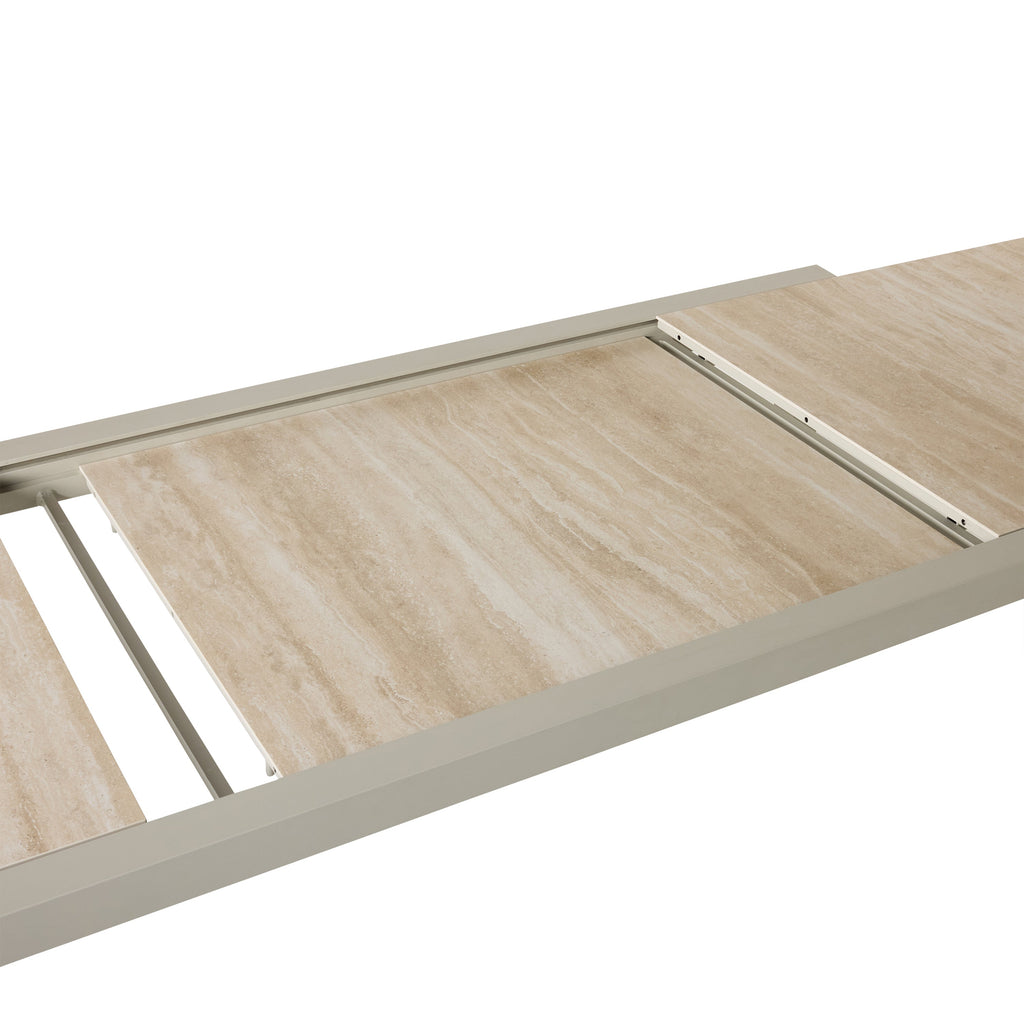 Del Mar 87"-130" Extension Dining Table in Dune