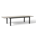 Del Mar 87"-130" Extension Dining Table in Charcoal