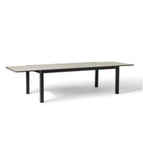 Del Mar 87"-130" Extension Dining Table in Charcoal