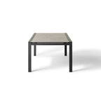 Del Mar 87"-130" Extension Dining Table in Charcoal