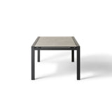 Del Mar 87"-130" Extension Dining Table in Charcoal