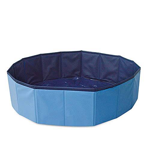 Deluxe Inflatable Family Swimming Pool for Kids & Pets - 80 x 30cm, Red