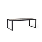 Diablo 87"-130" Extension Dining Table in Charcoal