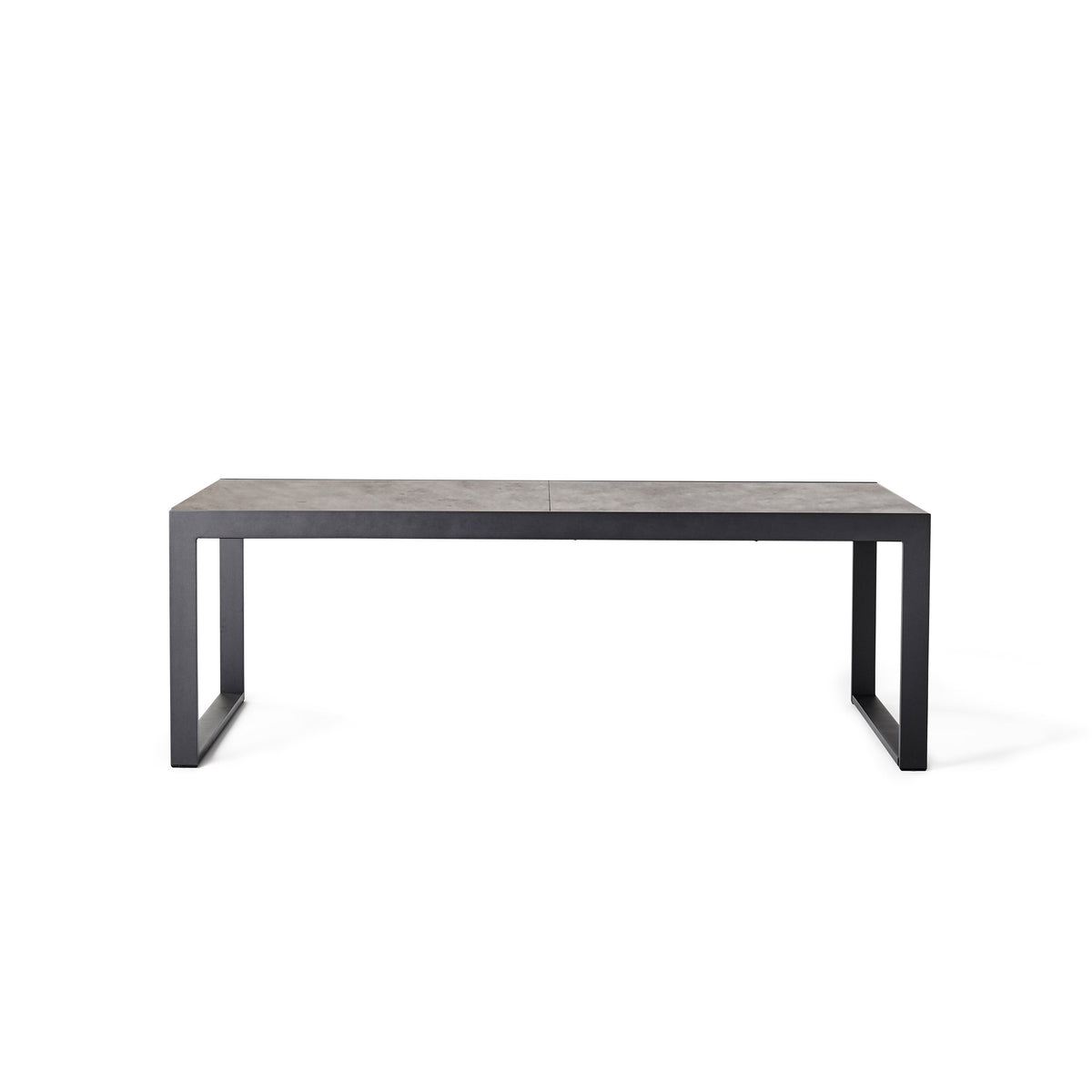 Diablo 87"-130" Extension Dining Table in Charcoal