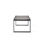 Diablo 87"-130" Extension Dining Table in Charcoal