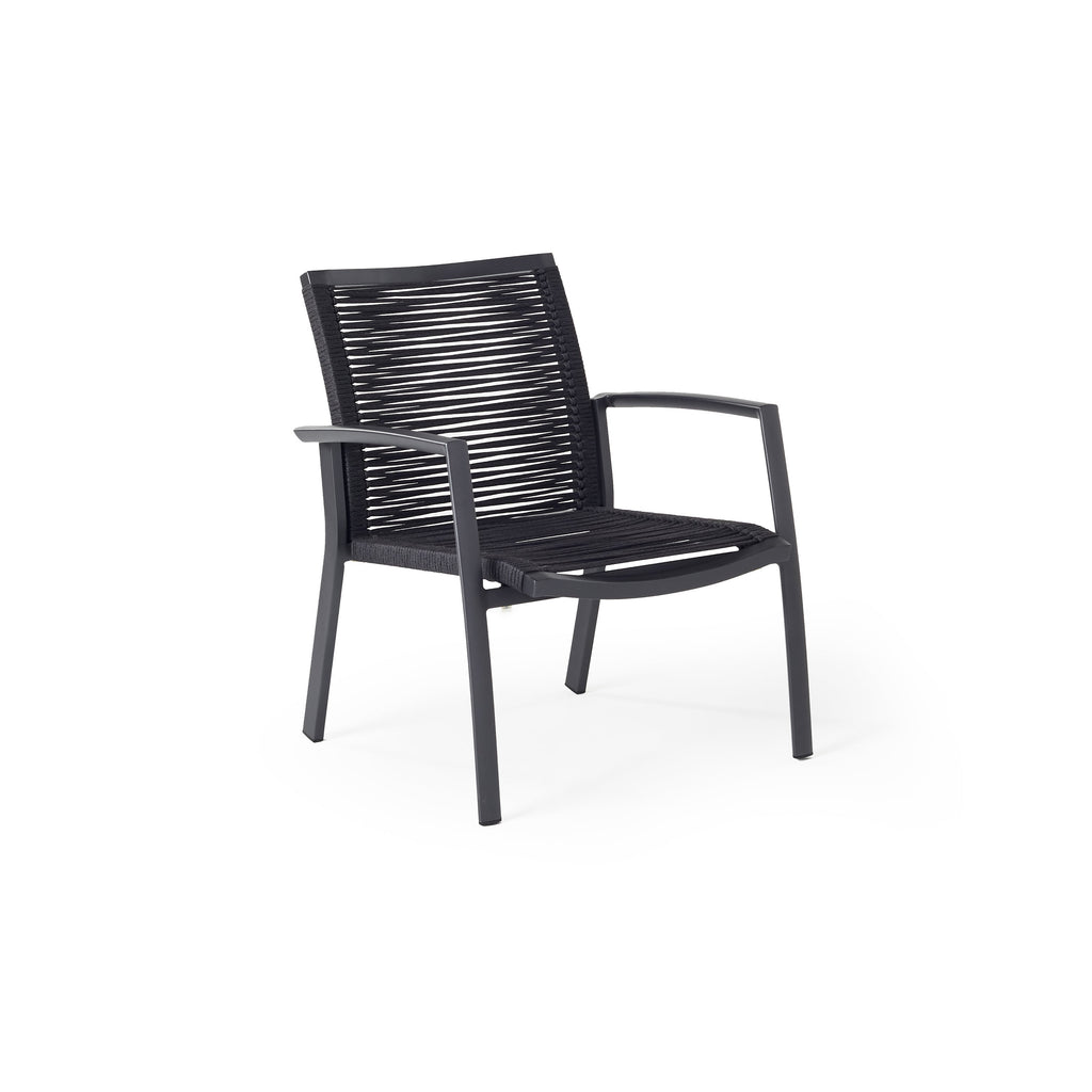 Diablo Lounge Chair in Charcoal
