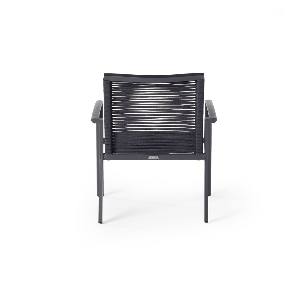 Diablo Lounge Chair in Charcoal