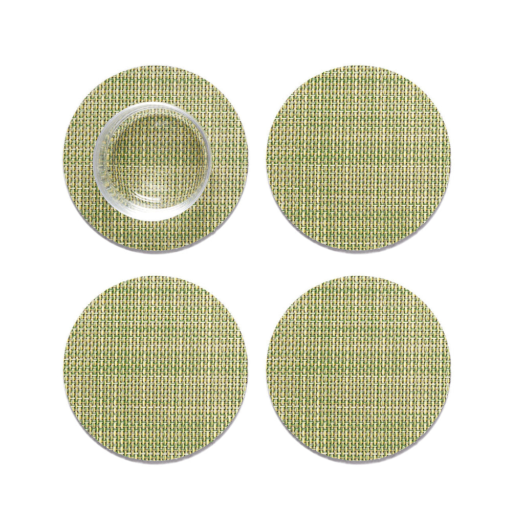 Mini Basketweave Coaster Set