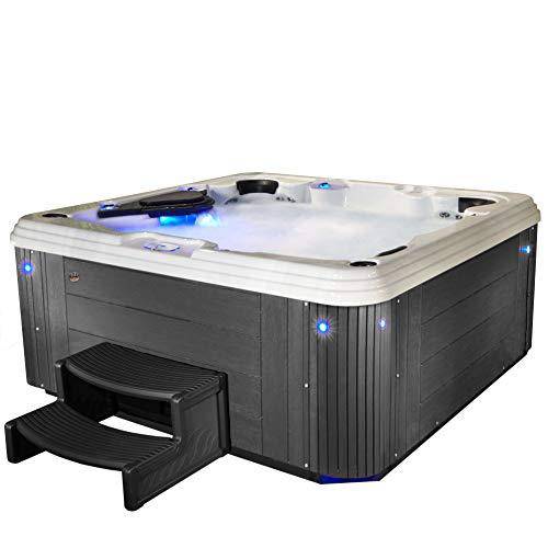 67-Jet Hot Tub, Seats 5-6, Gray