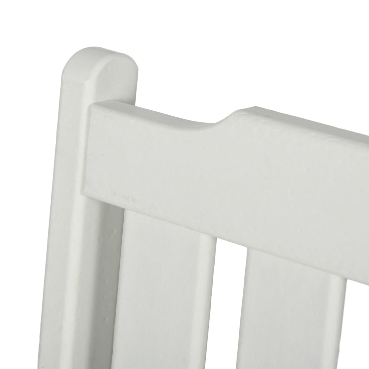 HDPE All-Weather Patio Dining Chair for Garden, Backyard, Deck, Porch, Lawn, White