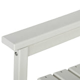 HDPE All-Weather Patio Dining Chair for Garden, Backyard, Deck, Porch, Lawn, White