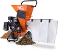 Heavy Duty 3-in-1 Wood Chipper Shredder Mulcher - 7HP, 3 Inch Max Capacity