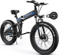 26 Inch Fat Tire Electric Bike for Adults - 500W Motor, 21.6 MPH