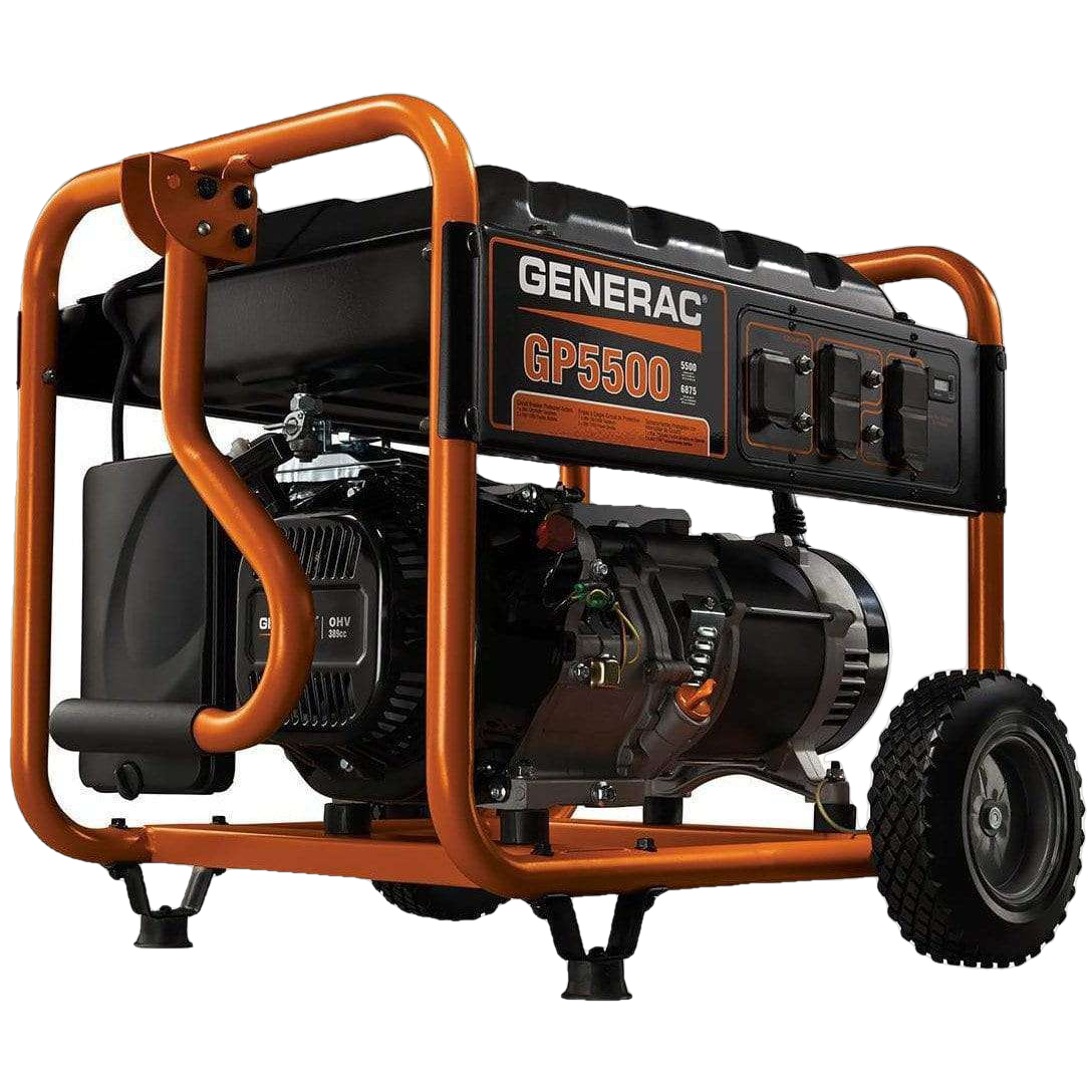 5500W/6875W Portable Gas Generator - Refurbished