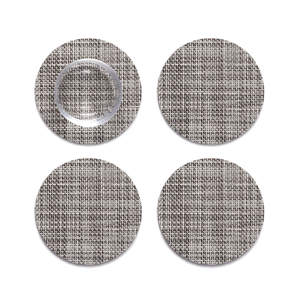 Mini Basketweave Coaster Set