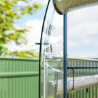 10' x 3' x 6.5' Walk-in Tunnel Greenhouse, Clear