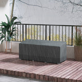 75" x 28.3" x 29.9" Waterproof Patio Sofa Cover, Grey