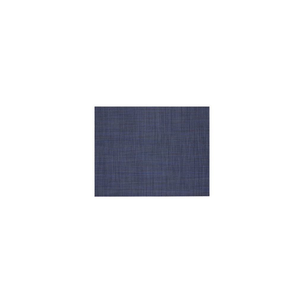 Mini Basketweave Rectangular Placemat in Indigo