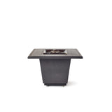 Indio Square Fire Table in Black Lava