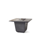 Indio Square Fire Table in Black Lava