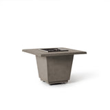 Indio Square Fire Table in Light Basalt