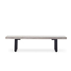 La Jolla 71" Bench in Charcoal