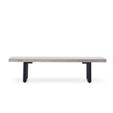 La Jolla 71" Bench in Charcoal