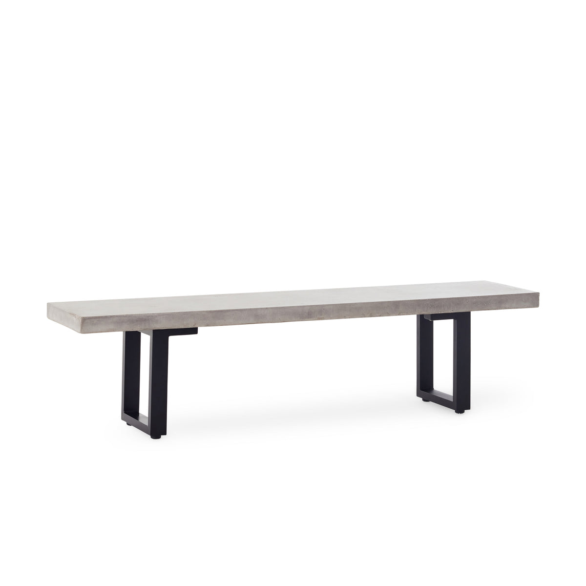 La Jolla 71" Bench in Charcoal