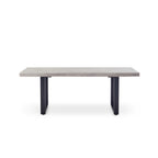 La Jolla 79" Dining Table in Charcoal