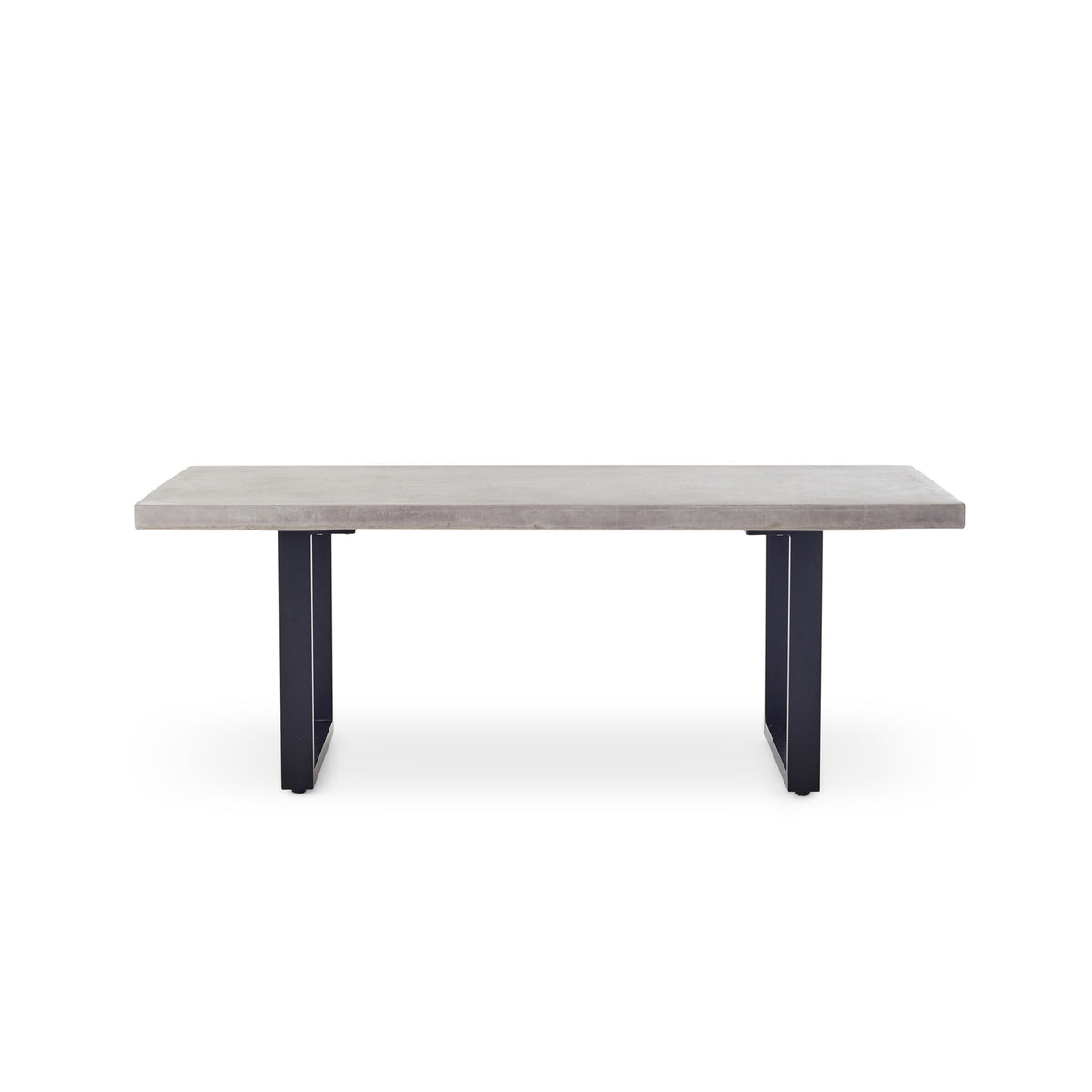 La Jolla 79" Dining Table in Charcoal