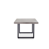 La Jolla 79" Dining Table in Charcoal