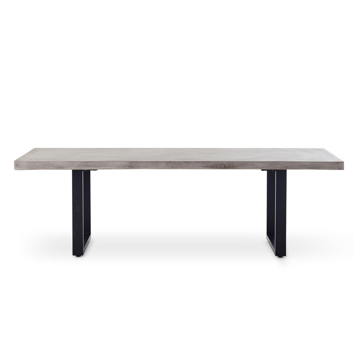 La Jolla 95" Dining Table in Charcoal