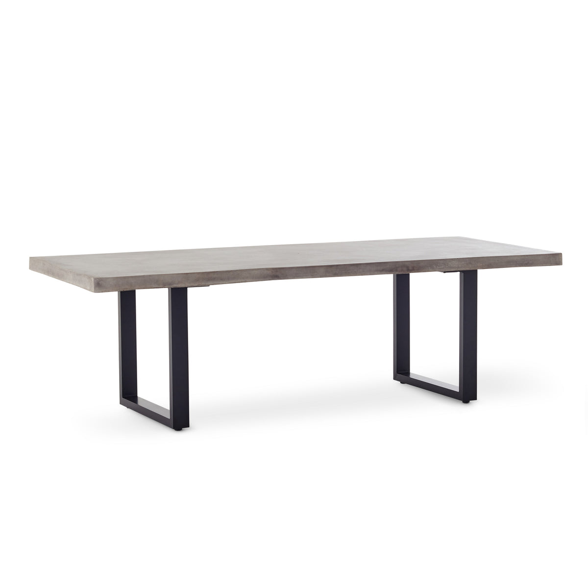 La Jolla 95" Dining Table in Charcoal