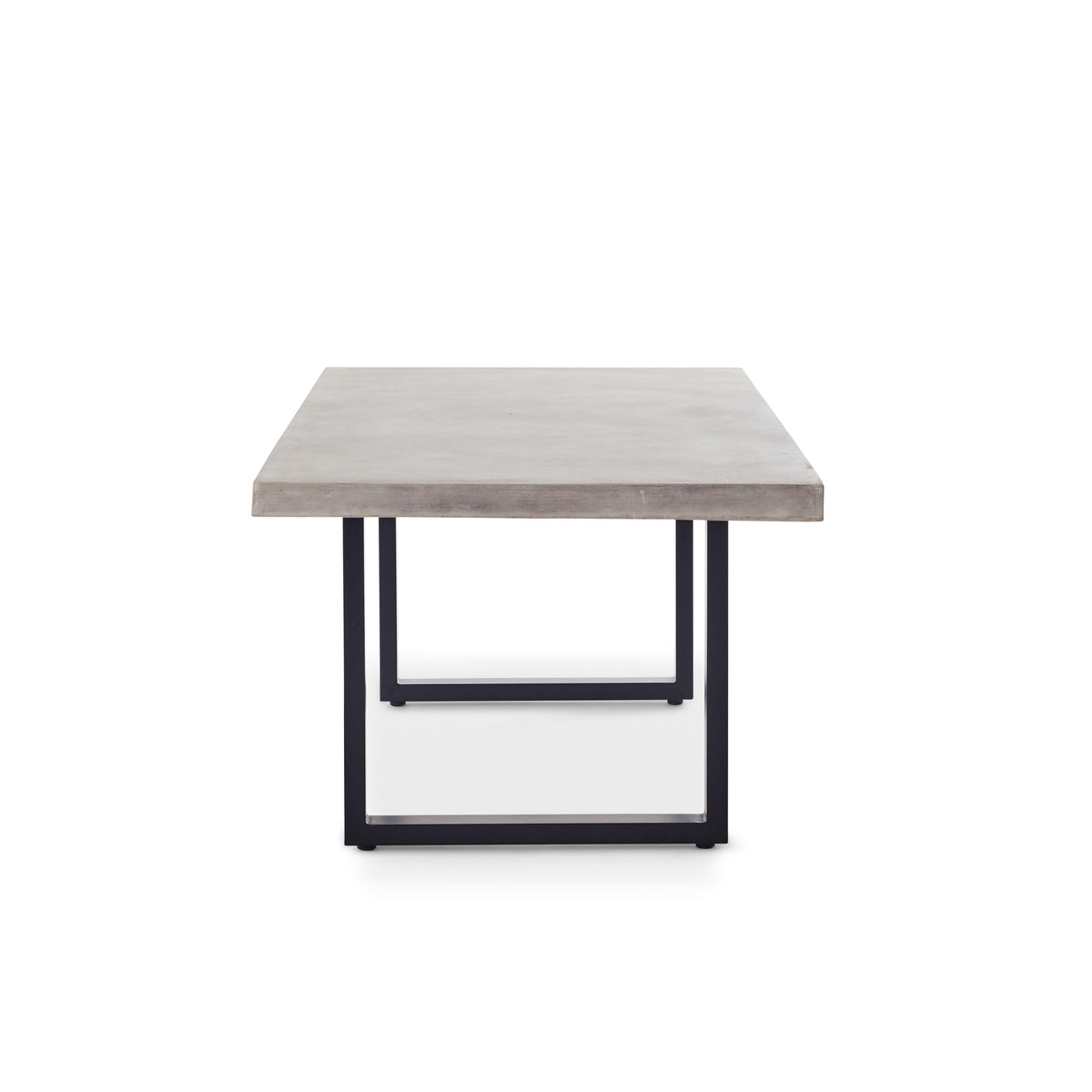 La Jolla 95" Dining Table in Charcoal