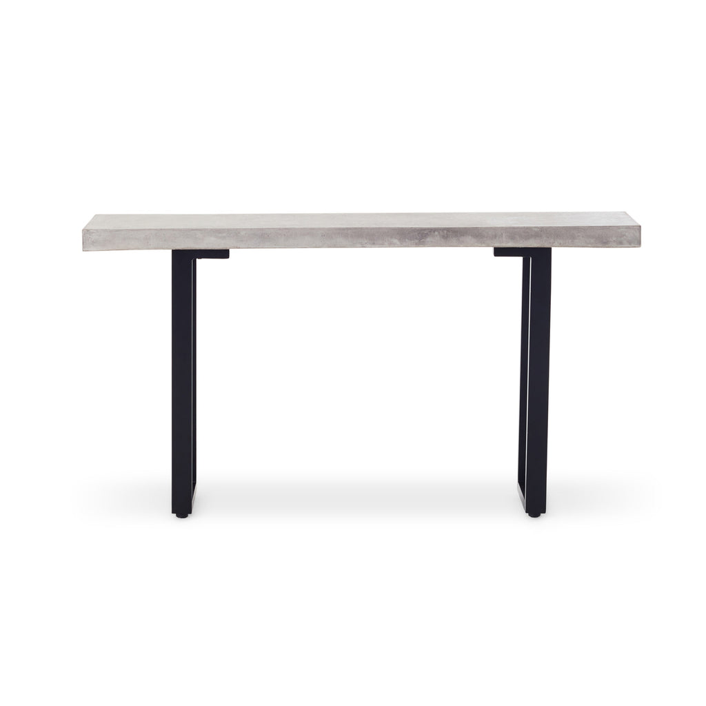 La Jolla Console Table in Charcoal