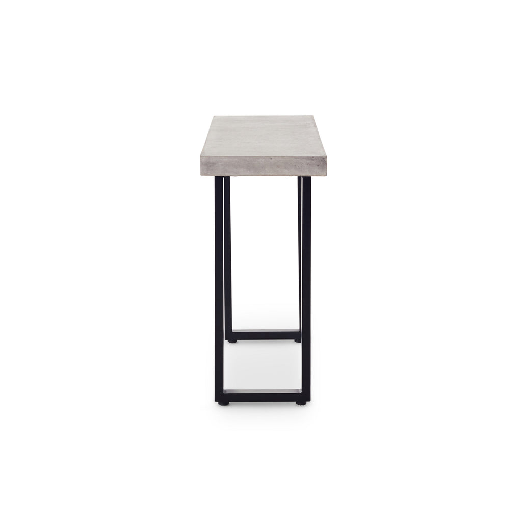 La Jolla Console Table in Charcoal
