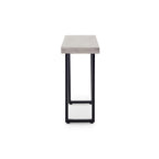 La Jolla Console Table in Charcoal