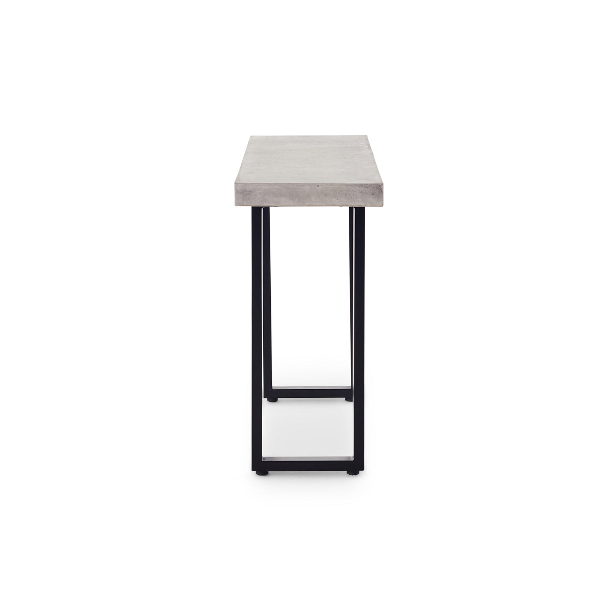 La Jolla Console Table in Charcoal
