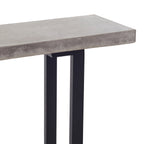 La Jolla Console Table in Charcoal