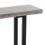La Jolla Console Table in Charcoal