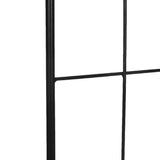 2 Pack Metal Garden Trellis Panels, 20" x 60", Black