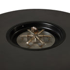 Legend Round Fire Table in Black Lava (Natural Gas)