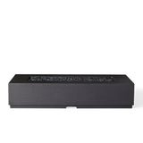 Legend 72" Rectangular Fire Table in Black Lava (Natural Gas)